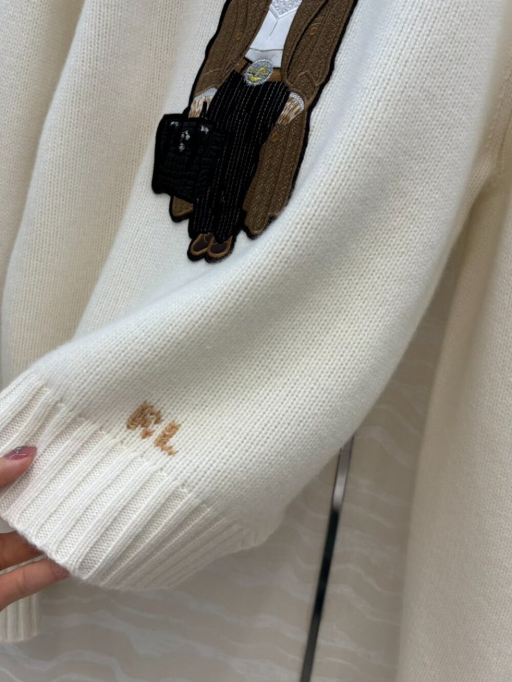 Ralph Lauren Gentleman Polo Bear Crew Neck Knit Sweater - Picture 5 of 7